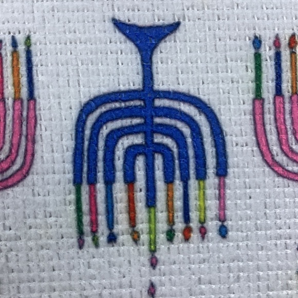 Hannukah Holiday Drying Mat Fast Drying, Absorbent Microfiber Folds new 16”x19” - Picture 7 of 9